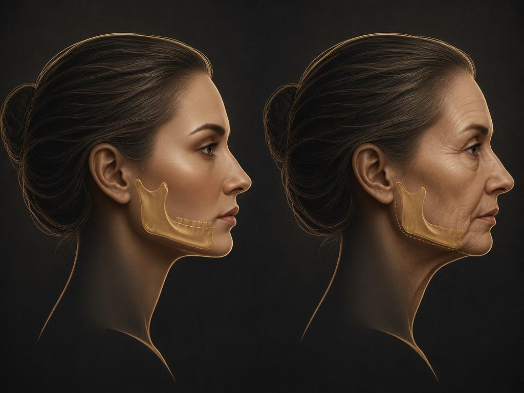 Your face starts looking older